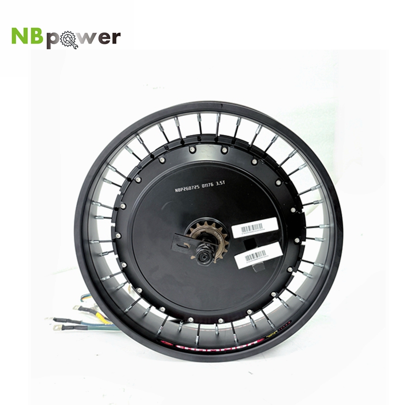 72V 8000W Brushless Hub Motor - NBpower/QS V3 273 40H มอเตอร์ไซค์ 20/24/26x4.0