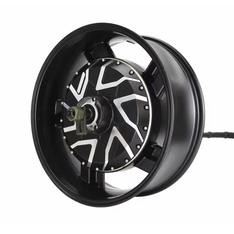 12000W Electric Motorcycle Hub Motor - QS มอเตอร์ 12000W 17X6.0 นิ้ว V412KW