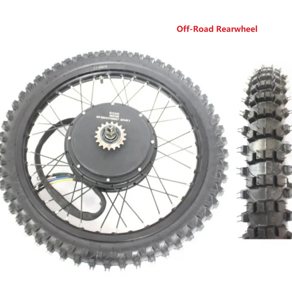 ชุดแปลงล้อหลังมอเตอร์ไซค์48V-7 - 72V 8000W Brushless Hub Motor บทวิจารณ์และราคา
