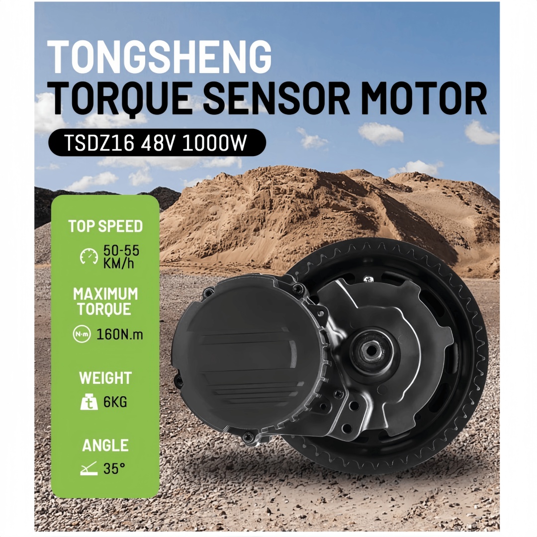 ชุดมอเตอร์แปลงจักรยานไฟฟ้า TON - Mid Drive Conversion Kit 1000W บทวิจารณ์และราคา