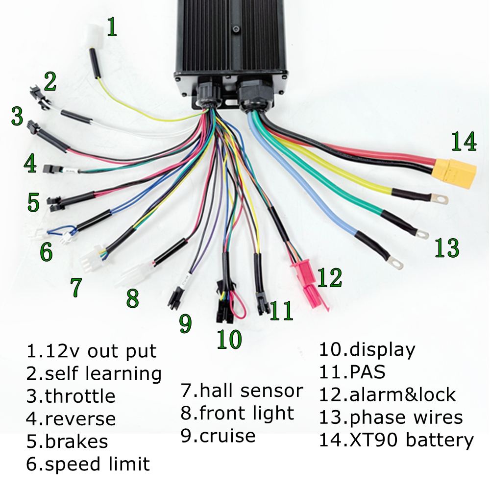 NBpower 72V 5000W 70-90 กม./ชม - 5000W Hub Motor Kit 72V บทวิจารณ์และราคา