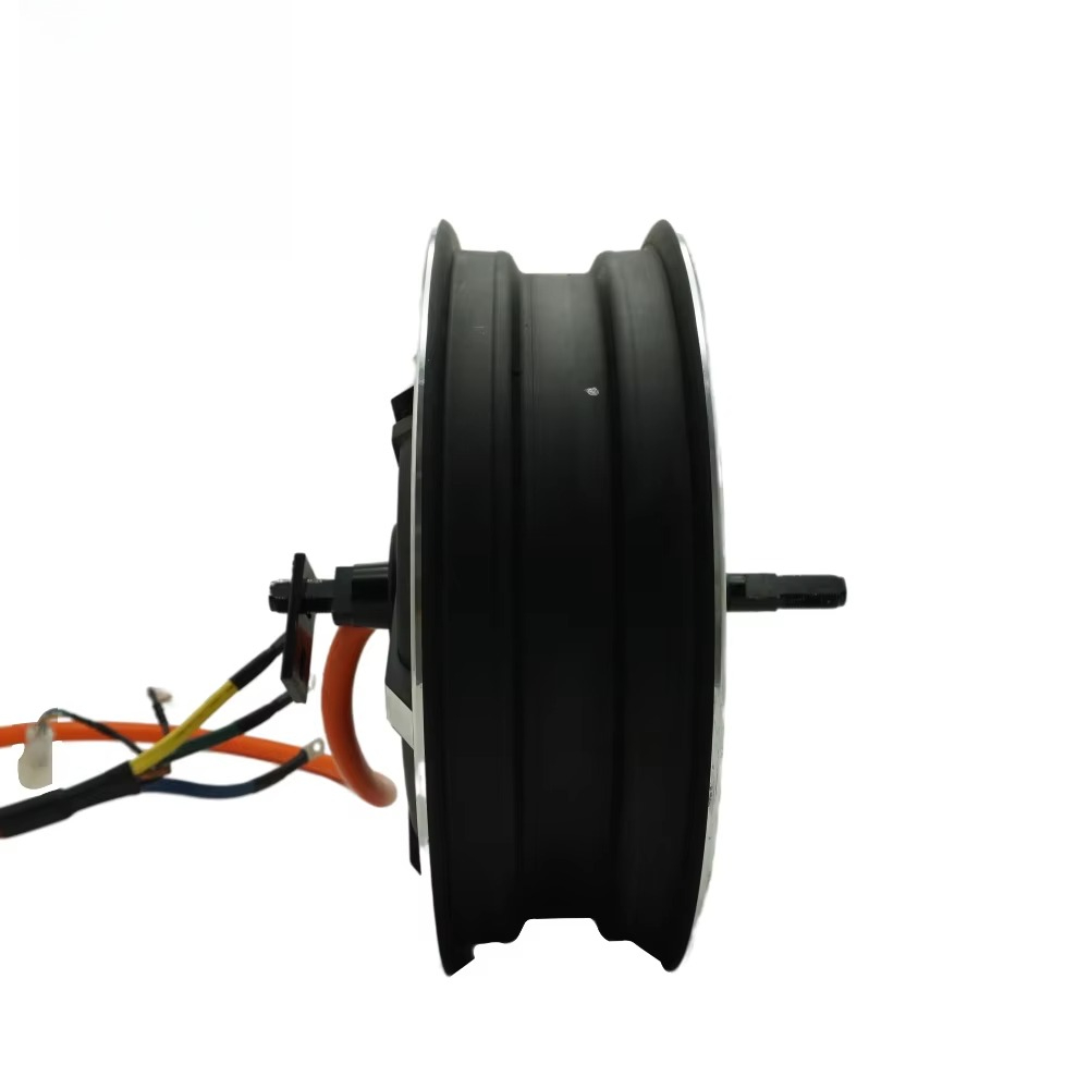 มอเตอร์ไซค์ไฟฟ้าขนาด 13x3.5 นิ - 72V 8000W Brushless Hub Motor บทวิจารณ์และราคา