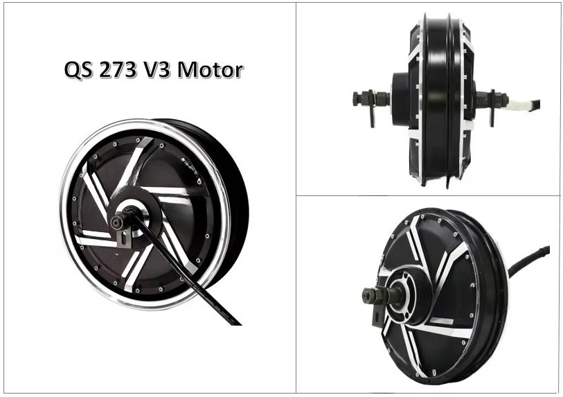 ชุดมอเตอร์สำหรับมอเตอร์ไซค์ไฟฟ - 12000W Electric Motorcycle Hub Motor บทวิจารณ์และราคา