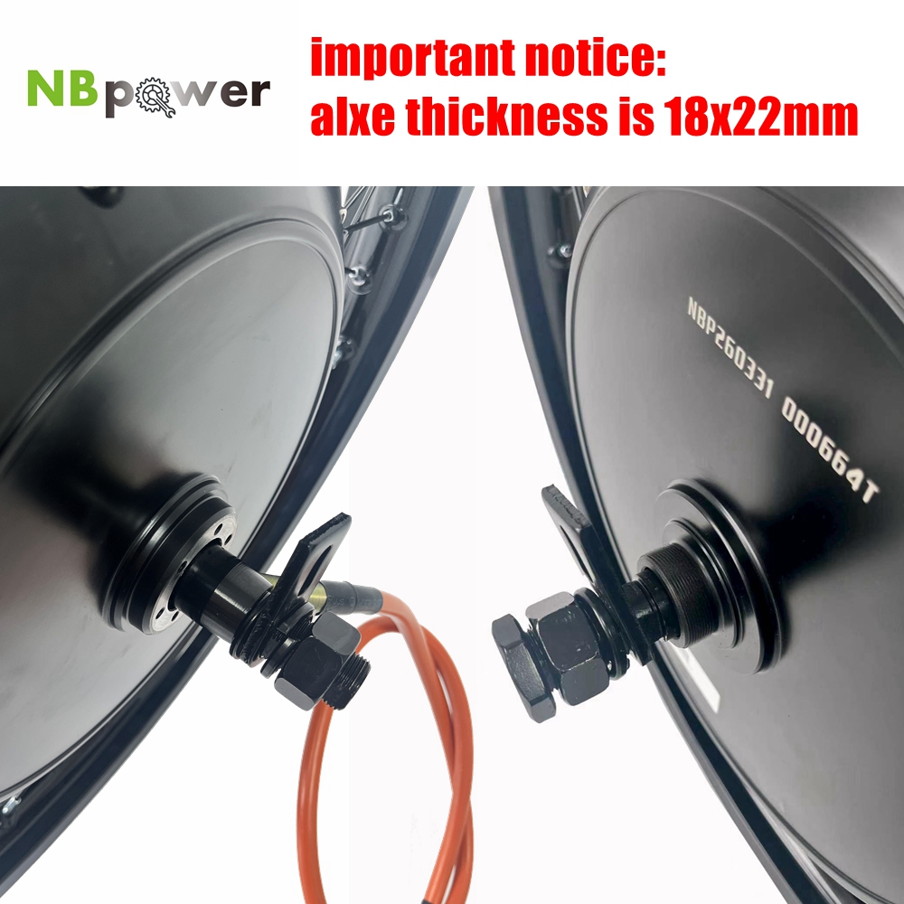 มอเตอร์ดุมล้อหลัง NBpower/170m - 72V 8000W Brushless Hub Motor บทวิจารณ์และราคา
