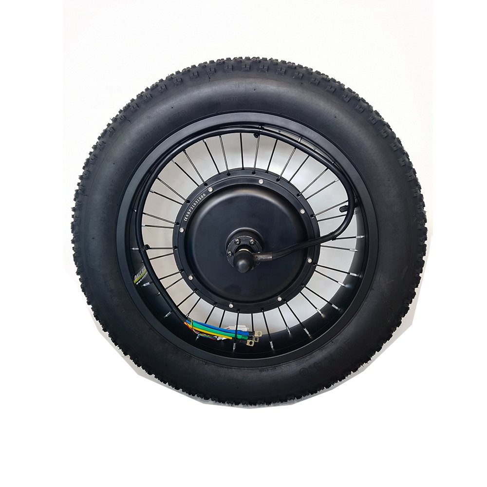 ชุดมอเตอร์แปลงจักรยานไฟฟ้า 72v - 5000W Hub Motor Kit 72V บทวิจารณ์และราคา