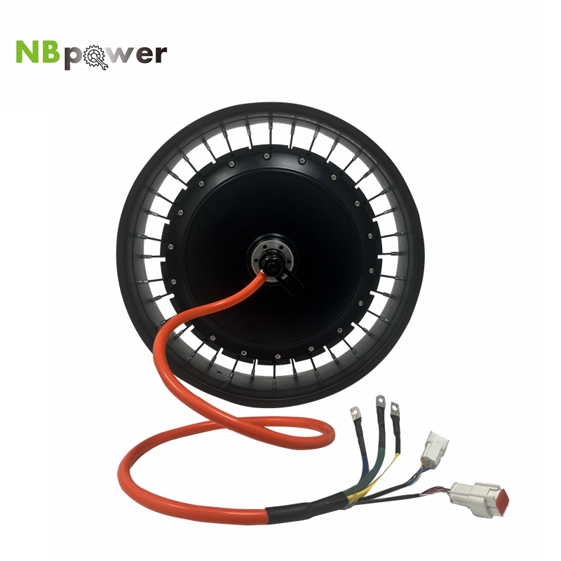 มอเตอร์ล้อจักรยานไฟฟ้า NBpower - 72V 8000W Brushless Hub Motor บทวิจารณ์และราคา