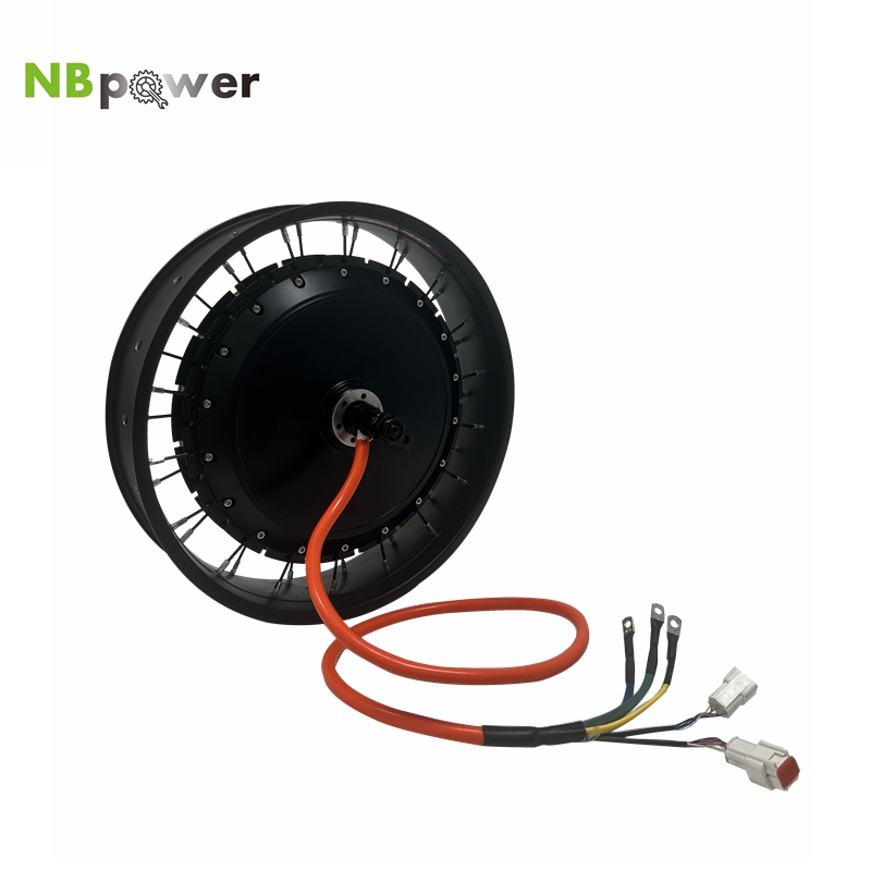 มอเตอร์ล้อจักรยานไฟฟ้า NBpower - 72V 8000W Brushless Hub Motor บทวิจารณ์และราคา